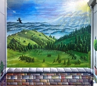 Click To See The Crow Canyon Wall Murals